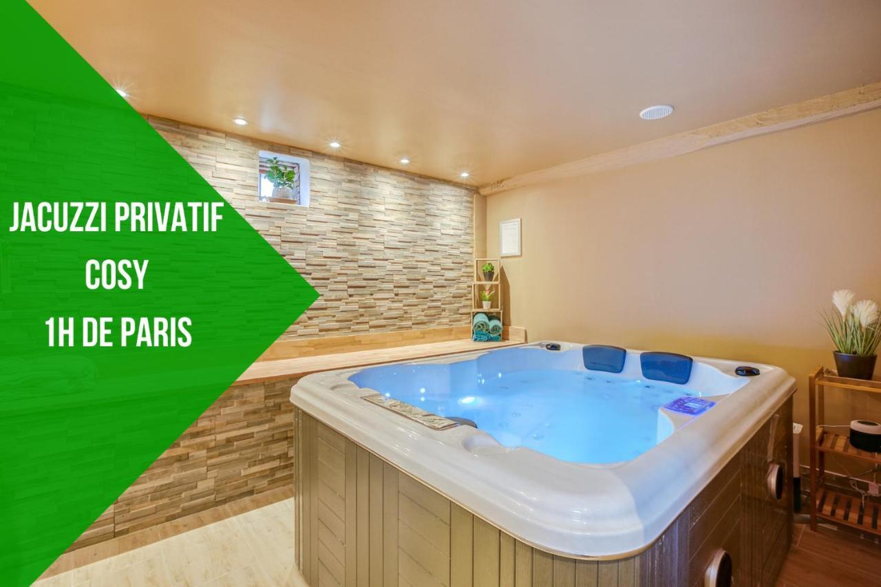 Gite La Fontaine -Cozy-1H De Paris -Jacuzzi Privatif La Boissiere  Eksteriør bilde